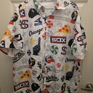 Chicago White Sox Beggars Pizza Button Up
